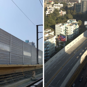 DMRC Noise Barrier Project